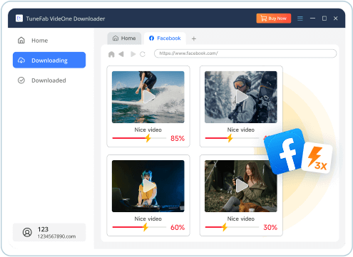 3X Faster Download Videos from Facebook