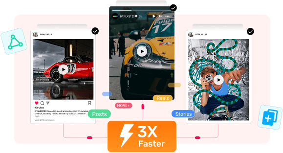 Download Instagram Videos at 3X Speed