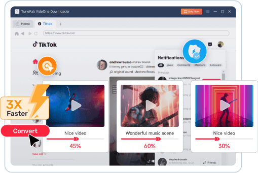 3X Faster Convert TikTok to MP4
