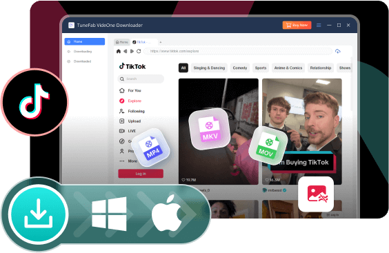 TuneFab VideOne TikTok Downloader