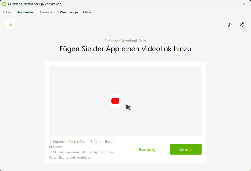 4K Video Downloader starten