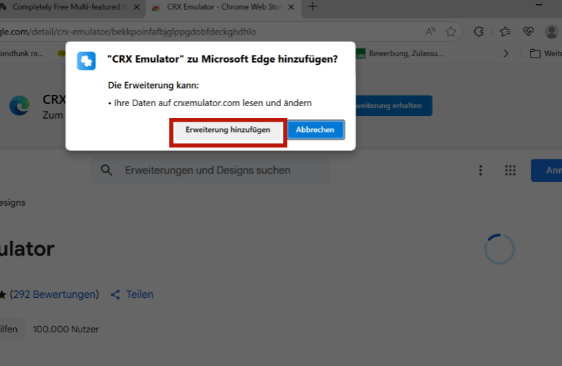 Addoncrop YouTube Downloader installieren