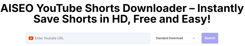 AISEO YouTube Shorts Downloader