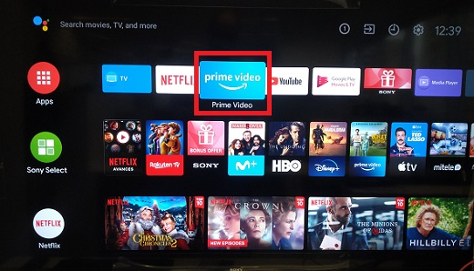  Amazon Prime Video App auf TV installieren