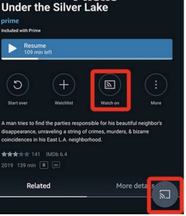 Amazon Prime Video auf Fire TV oder Echo Show 15 übertragen