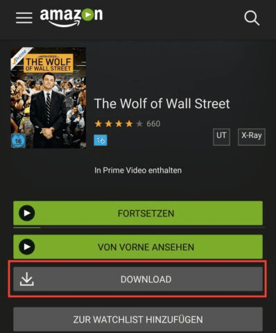 Amazon Prime Video downloaden