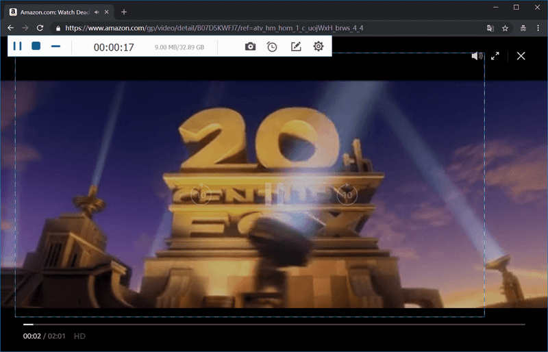 Den Film mit dem Bildschirm Recorder mitschneiden