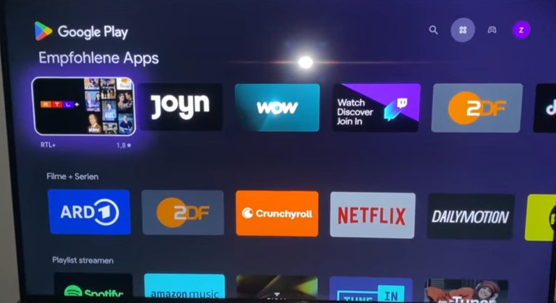 App-Store erneut durchsuchen