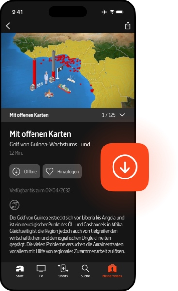 ARTE-Video innerhalb der App downloaden