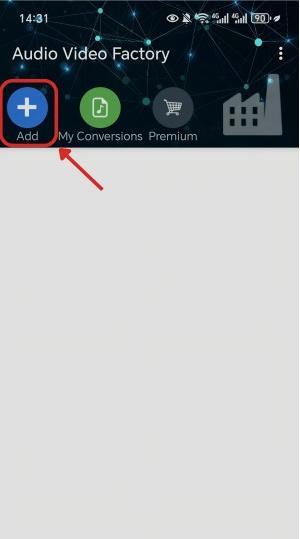 Auf „Add“ tippen