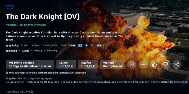 The Dark Knight Trilogie