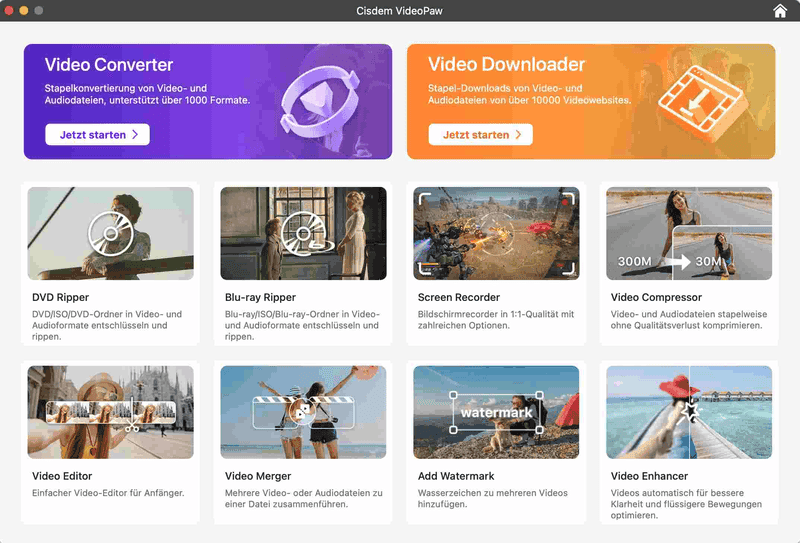 Cisdem VideoPaw Safari-Video Downloader