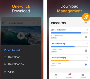 Das Download starten bei Video Downloader