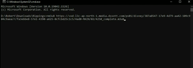 Die entsprechenden Befehle eingeben