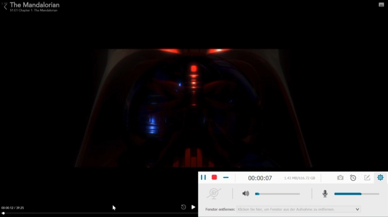 Disney Plus Video aufnehmen mit FonePaw