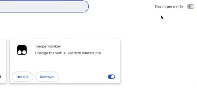 Entwicklungdrmodus von Chrome aktivieren