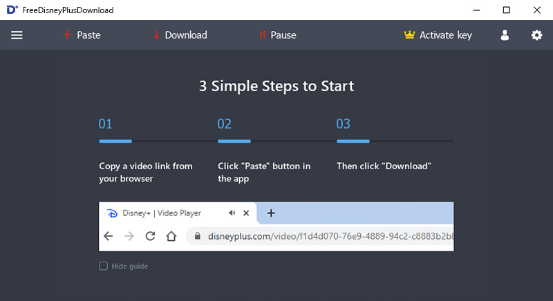 FreeGrabApp Disney Plus Downloader