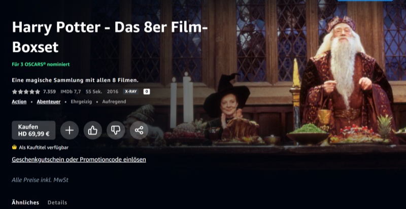Harry Potter Serien
