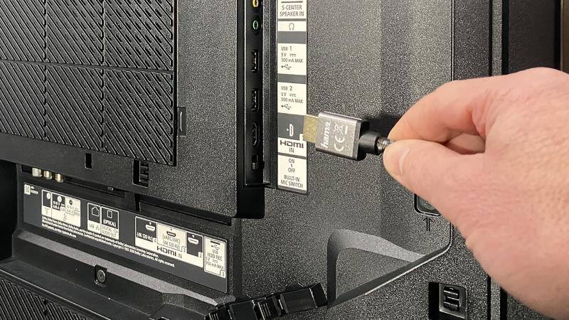HDMI-Anschluss prüfen