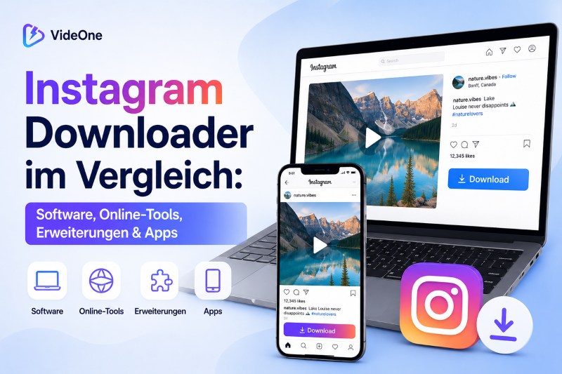 Instagram Downloader im Vergleich