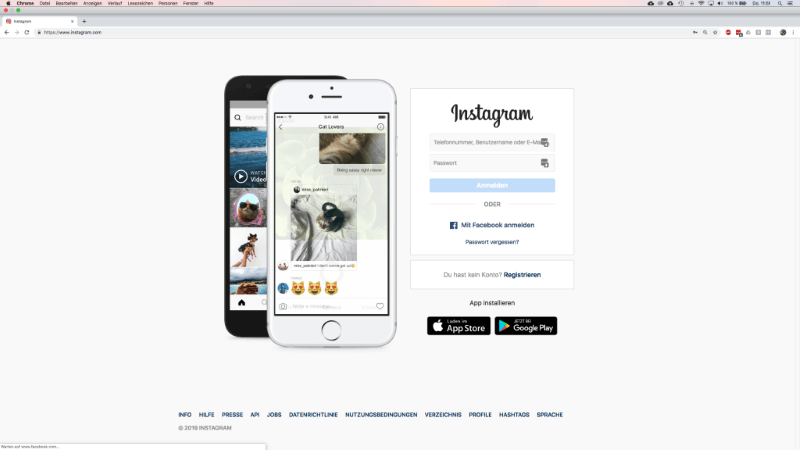 Instagram-Highlight öffnen