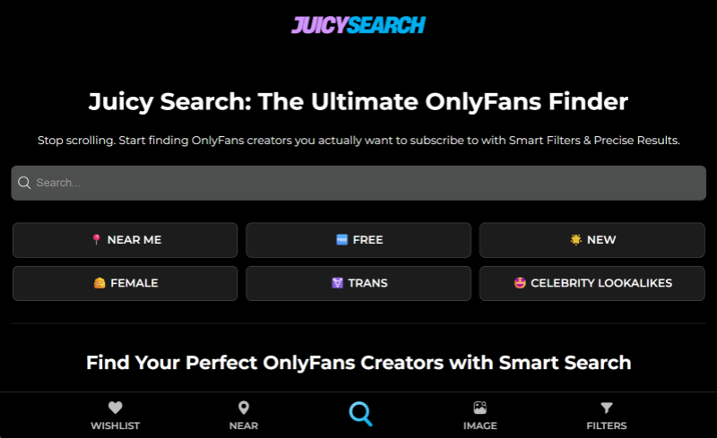 JuciySearch OnlyFans Finder