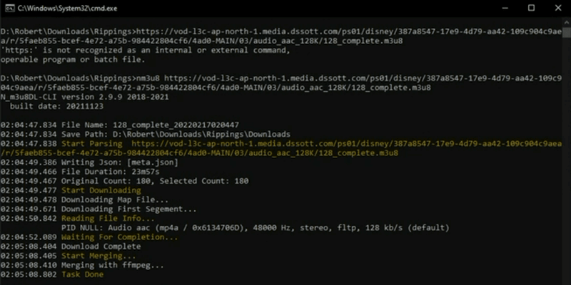 Mit einem Open Source Tool Disney+ in MP4 konvertieren