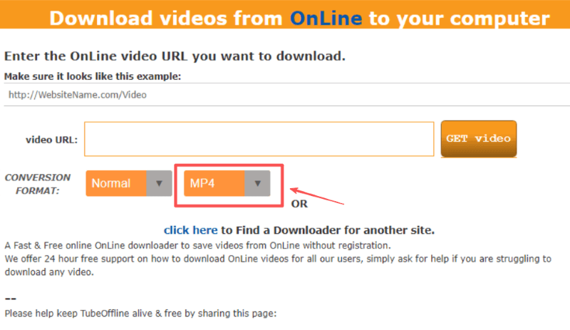 MP4 als Ausgabeformat