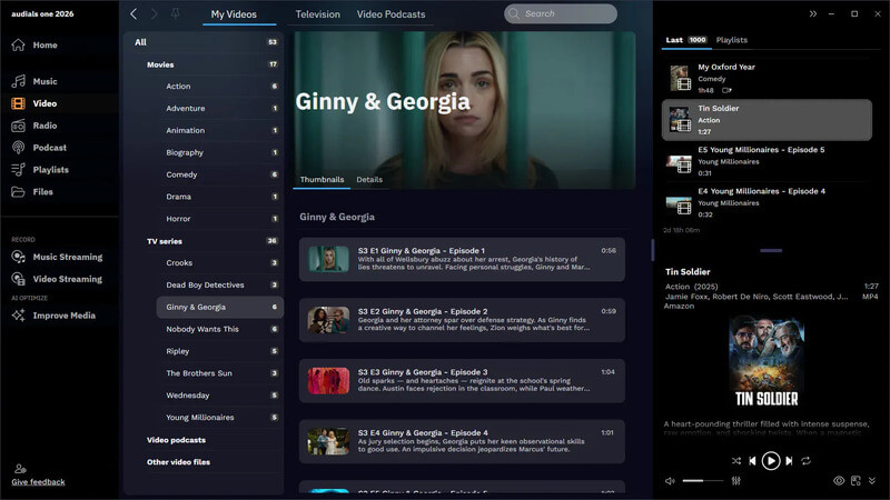 Netflix-Downloads mit Audials One speichern
