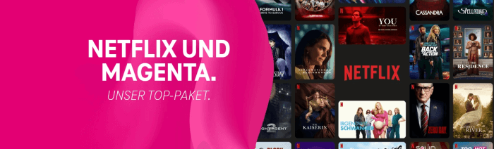 Netflix und Magenta TV