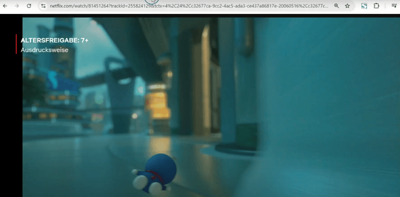 Netflix Video öffnen und aufnehmen