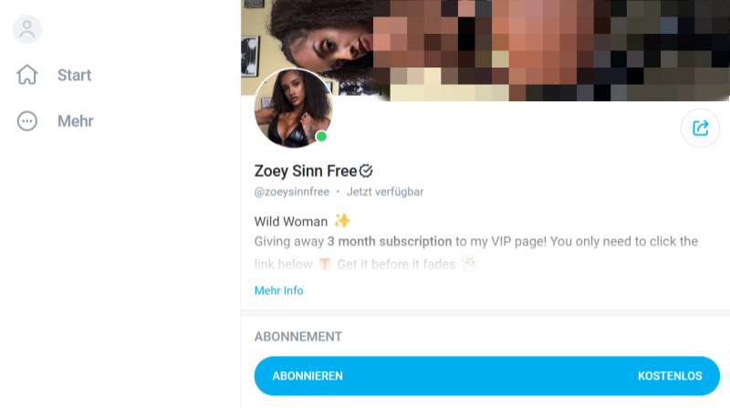 OnlyFans Creator kostenlos abonnieren