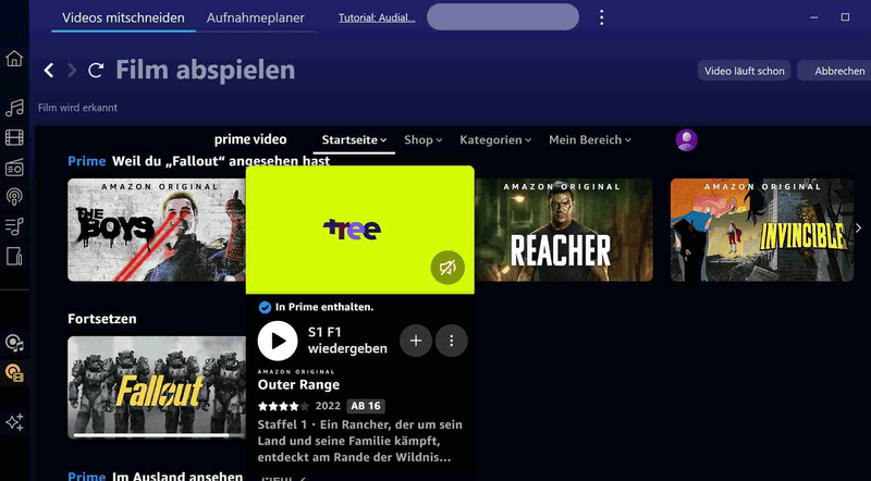  Prime Video auswählen und abspielen