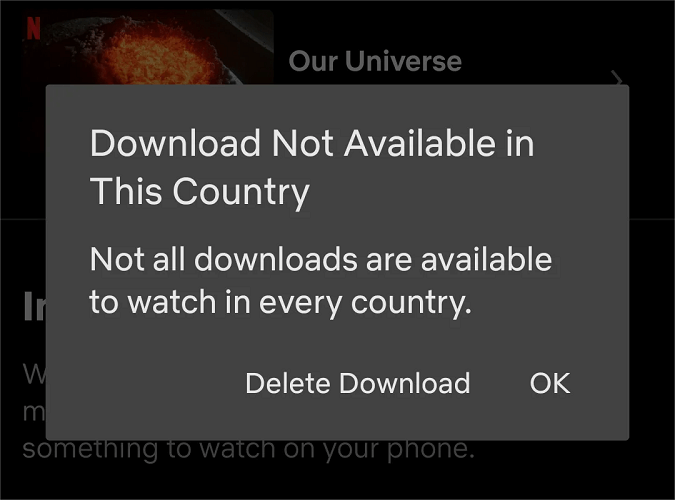 Regionenabhängige Download-Limit