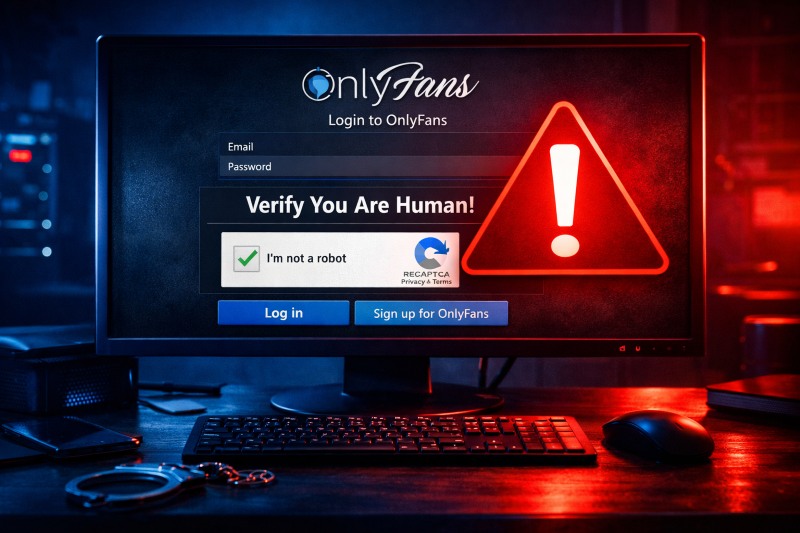 Risiken illegaler Websites