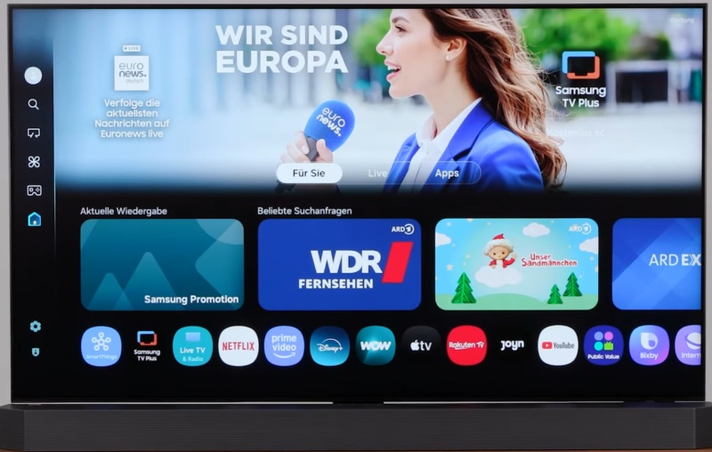 RTL+ auf Samsung TV