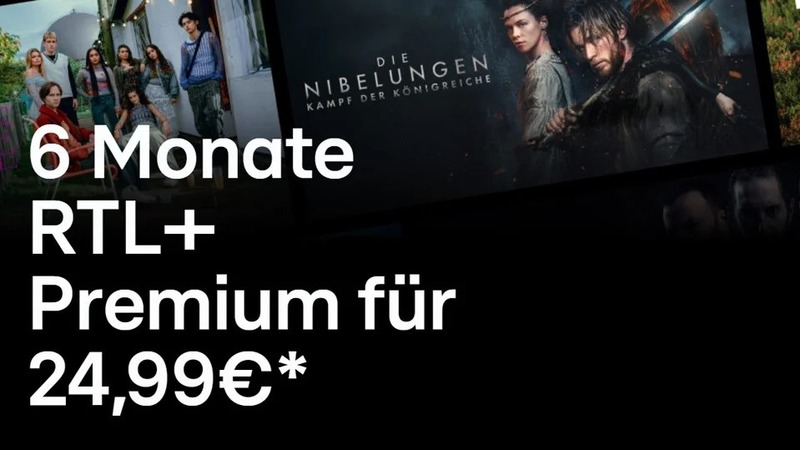 RTL+ Angebot zum Black Friday 2025