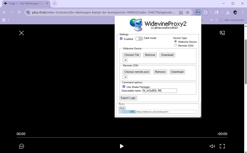 RTL Plus Video mit Erweiterung downloaden