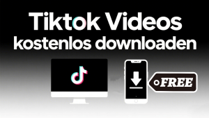 Tiktok Videos kostenlos downloaden mit 4 Methoden [2025]