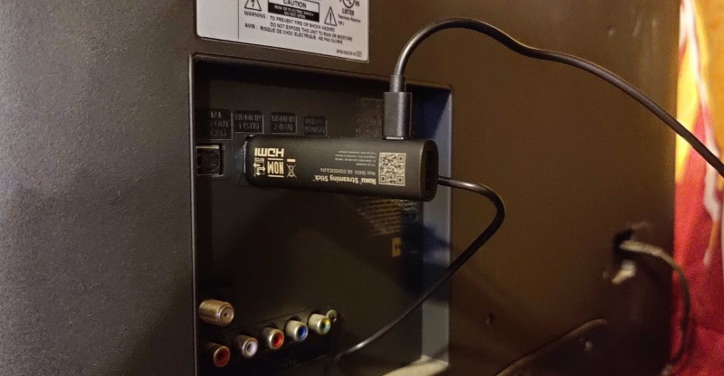 USB-Stick in den Fernseher einstecken