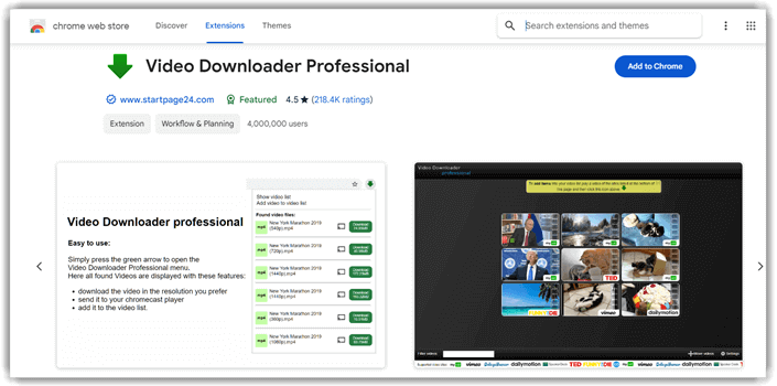Video Downloader Professional