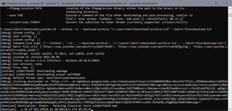 youtube-dl