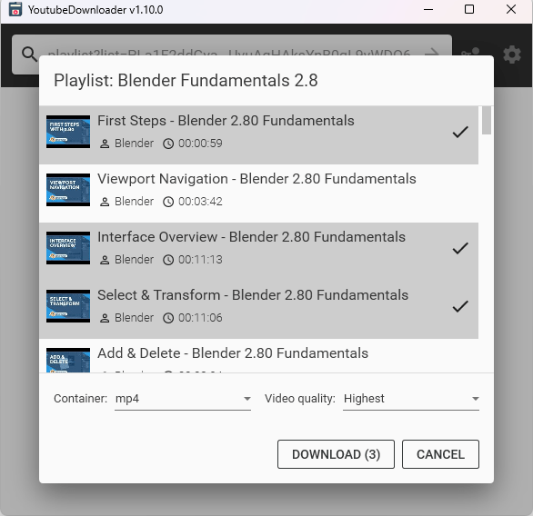 YoutubeDownloader aus Tyrrrz